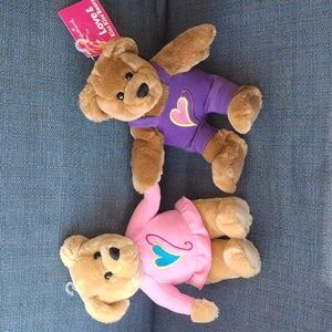 Hallmark Love & Kiss Kiss Magnetic Teddy Bears